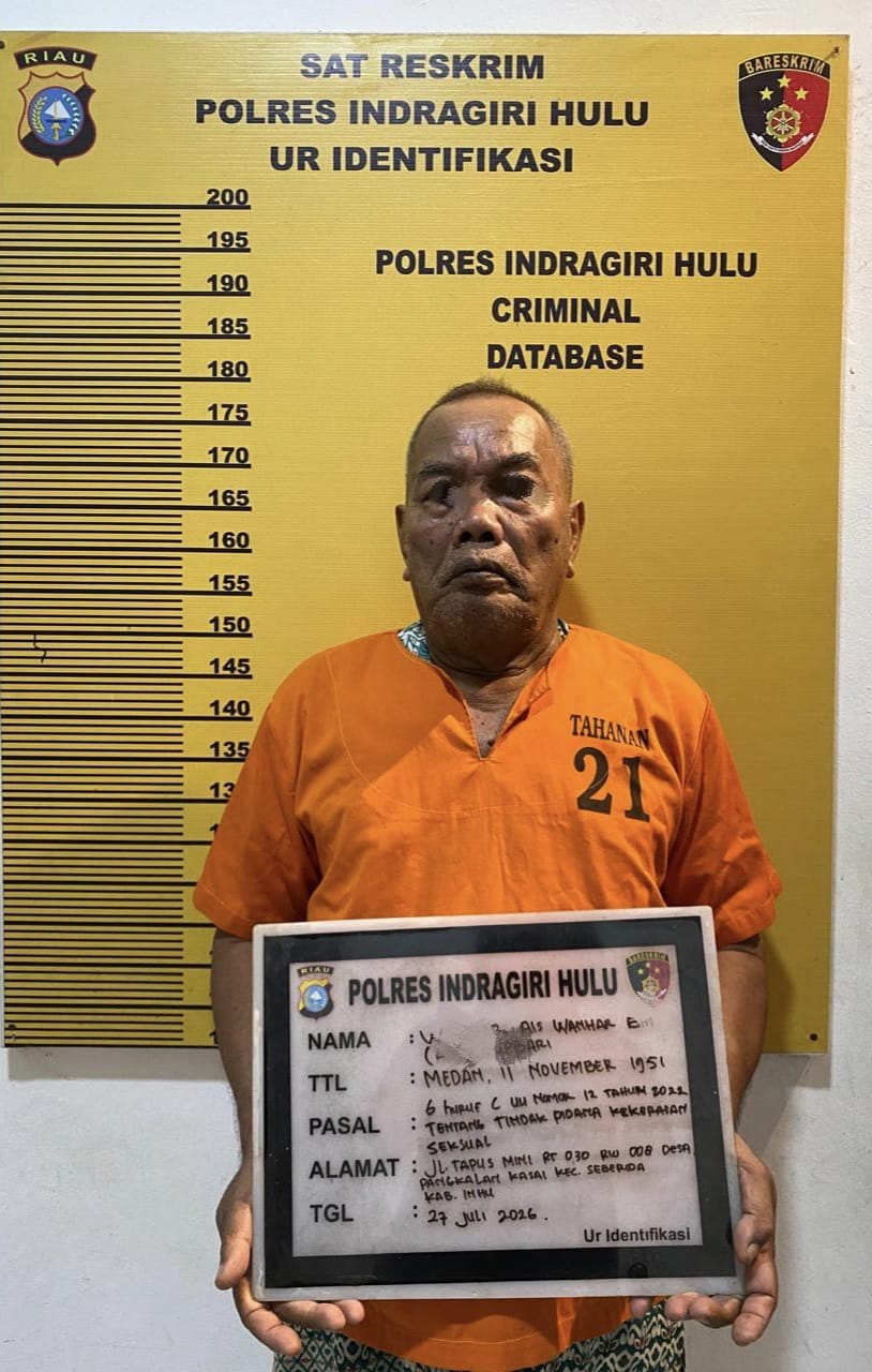 Tim Opsnal Polres Inhu Amankan Dukun Cabul